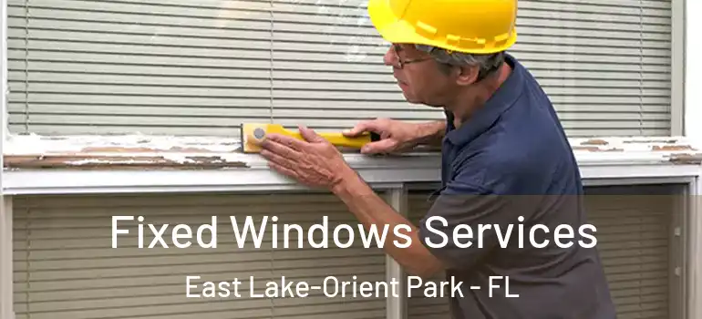  Fixed Windows Services East Lake-Orient Park - FL