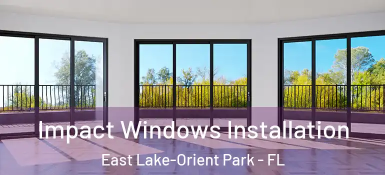  Impact Windows Installation East Lake-Orient Park - FL