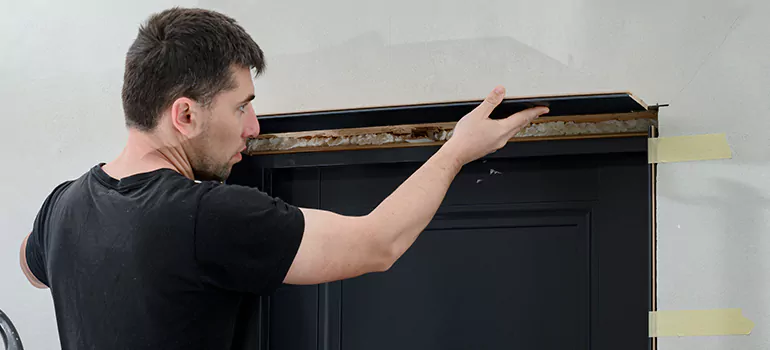 Wood Door Hole Repair in East Lake-Orient Park, FL
