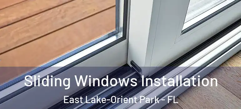  Sliding Windows Installation East Lake-Orient Park - FL