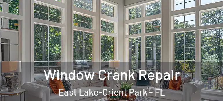  Window Crank Repair East Lake-Orient Park - FL